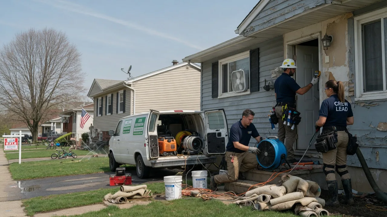 Flood Cleanup in Cresskill, NJ near me